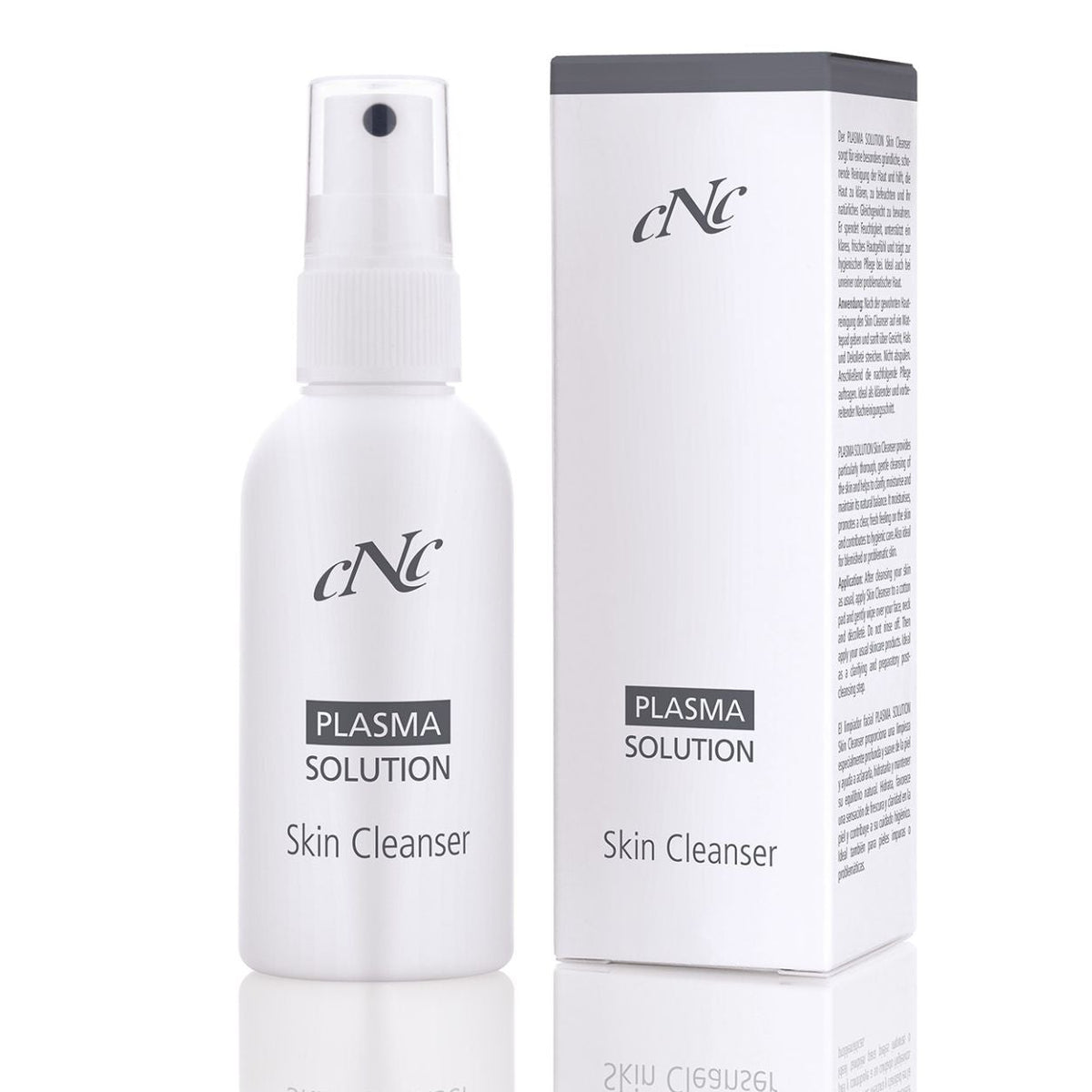 KLAPP PLASMASOLUTION Skin Cleanser – Reinigungsspray, 75ml, Sprühflasche und Umkarton