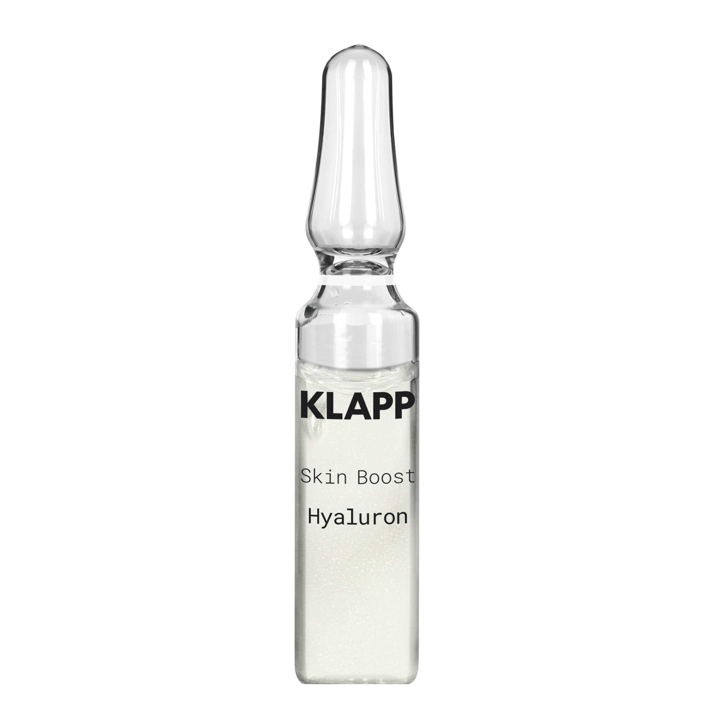 KLAPP Skin Boost Hyaluron Ampoules – für alle Hauttypen, 5x2ml, Einzelampulle