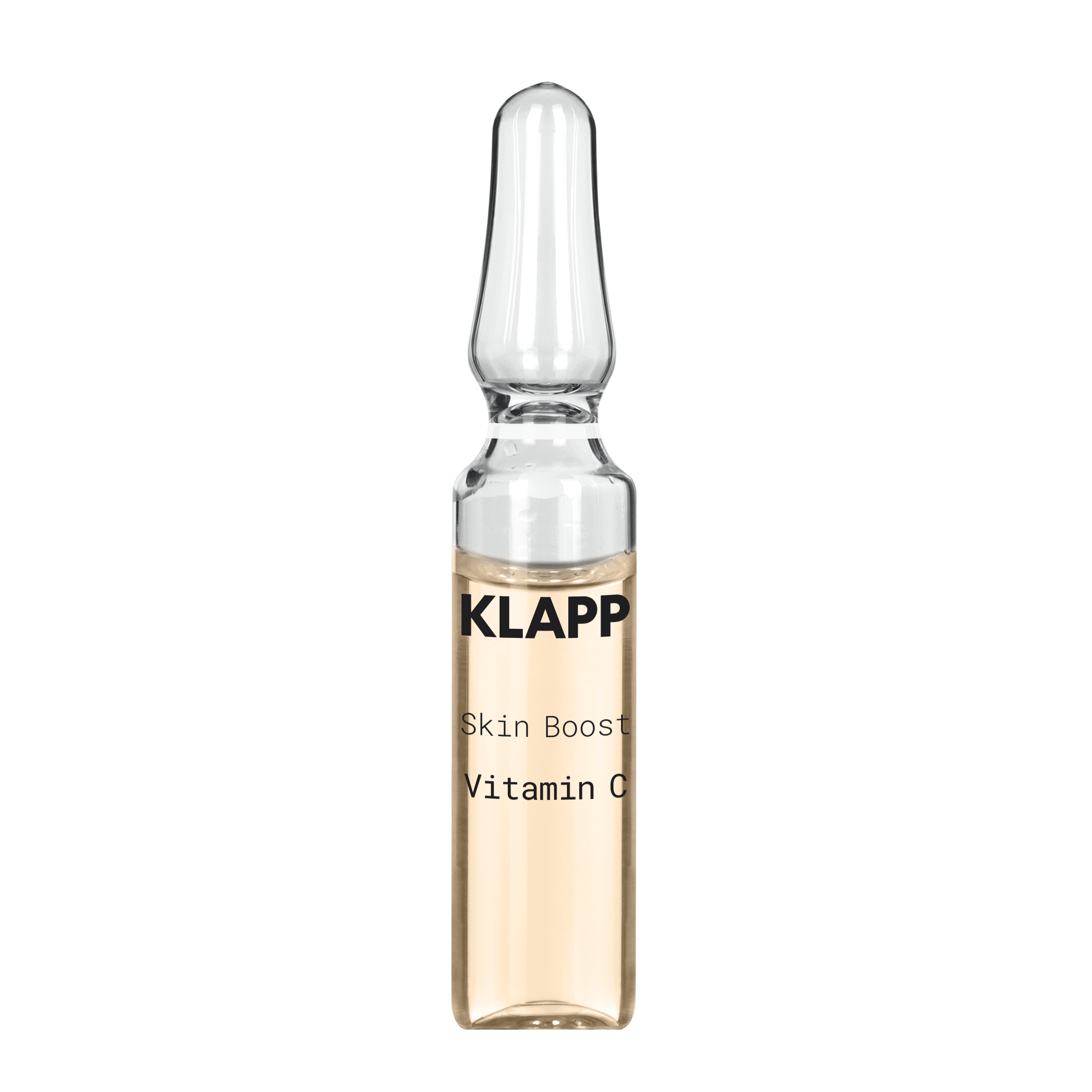 KLAPP Skin Boost Vitamin C Ampoules – für einen strahlenden Teint, 5x2ml, Einzelampulle