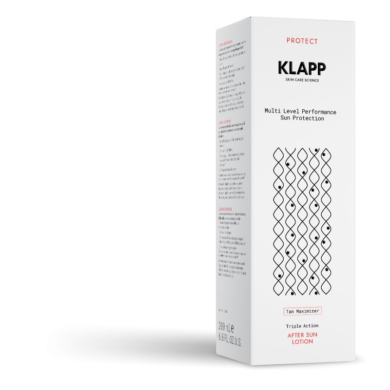 KLAPP Tan Maximizer-After Sun Lotion – After Sun Lotion für verlängerte Bräune, 200ml, Umkarton
