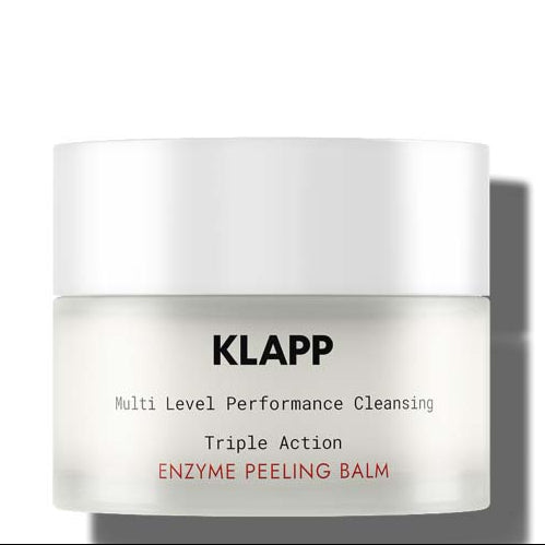 KLAPP Triple Action Enzym Peeling Balm – Sanftes Enzym-Peeling, 50ml, Tiegel