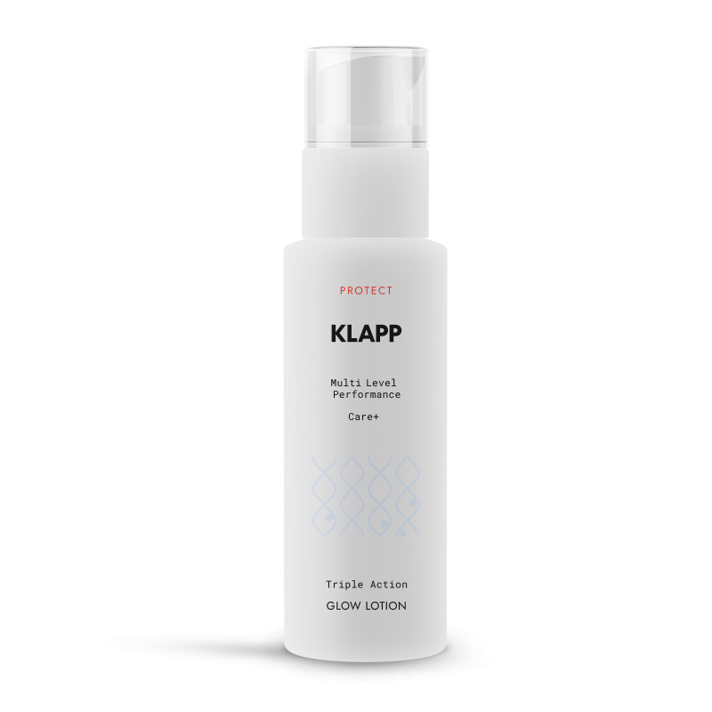 KLAPP Triple Action Glow Lotion – Pflegende Körperlotion, 100ml, Sprühflasche