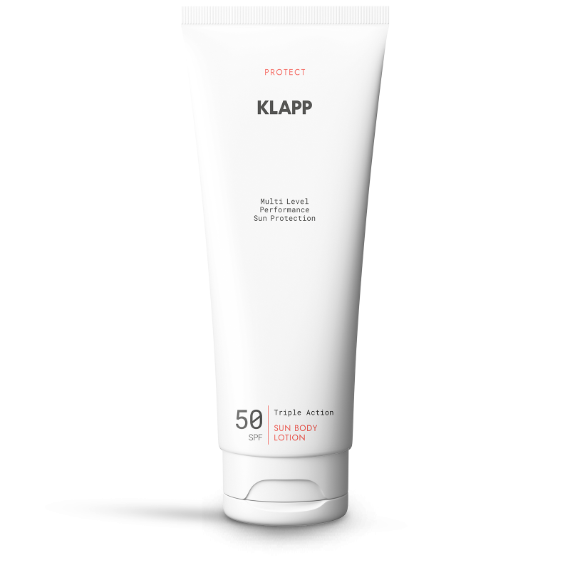 KLAPP Triple Action Sun Body Lotion 50 SPF – Sonnenschutzmilch, 200ml, Tube