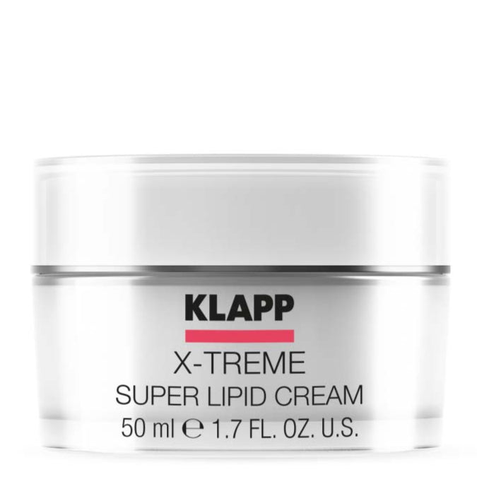 KLAPP X-Treme Super Lipid Cream – reichhaltige Pflege für trockene Haut, 50ml, Tiegel