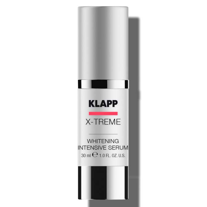 KLAPP X-Treme Whitening Intensive Serum – Serum gegen Pigmentflecken, 30ml, Pumpspender