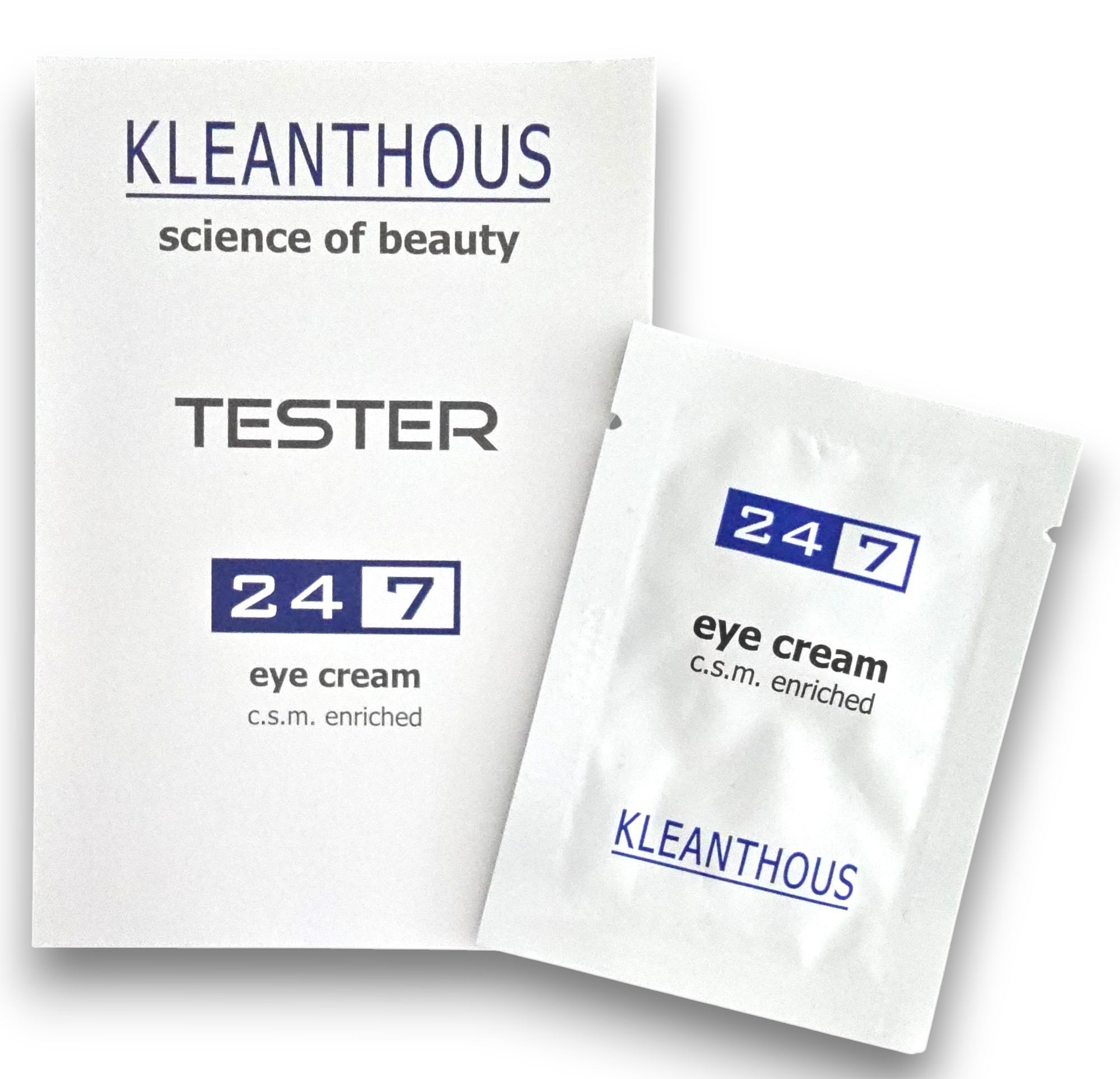 KLEANTHOUS 24/7 eye cream – Anti-Aging Augenpflege, 1,5ml, Sachet