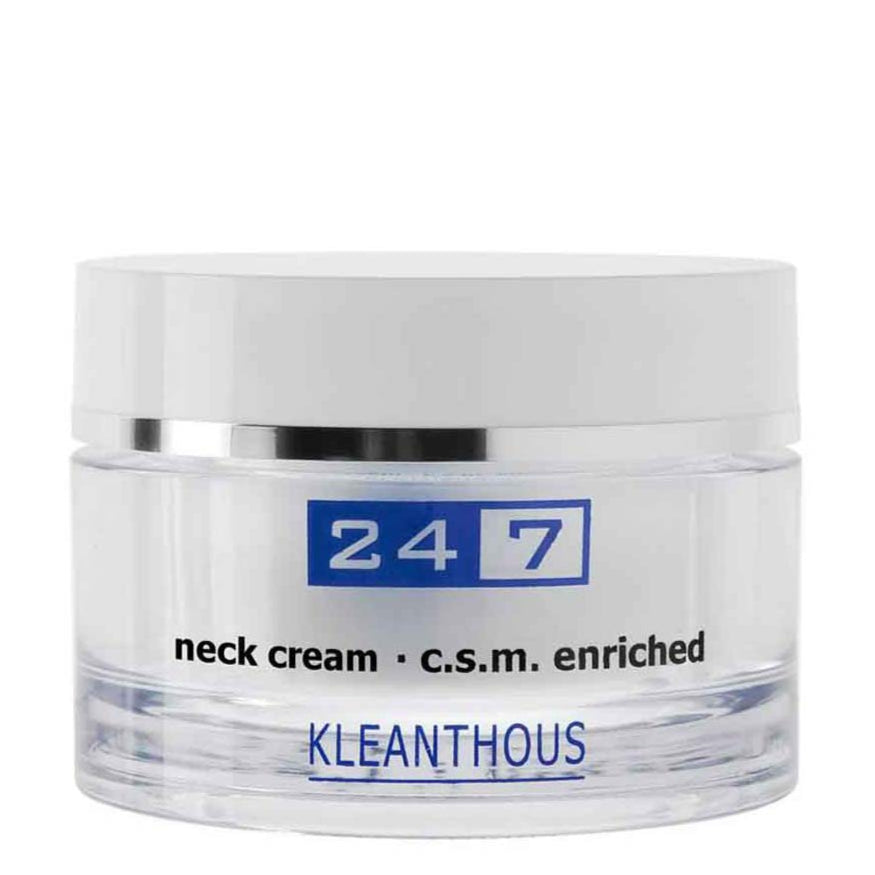 KLEANTHOUS 24/7 neck cream – Pflege für Hals und Dekollete, 50ml, Tiegel