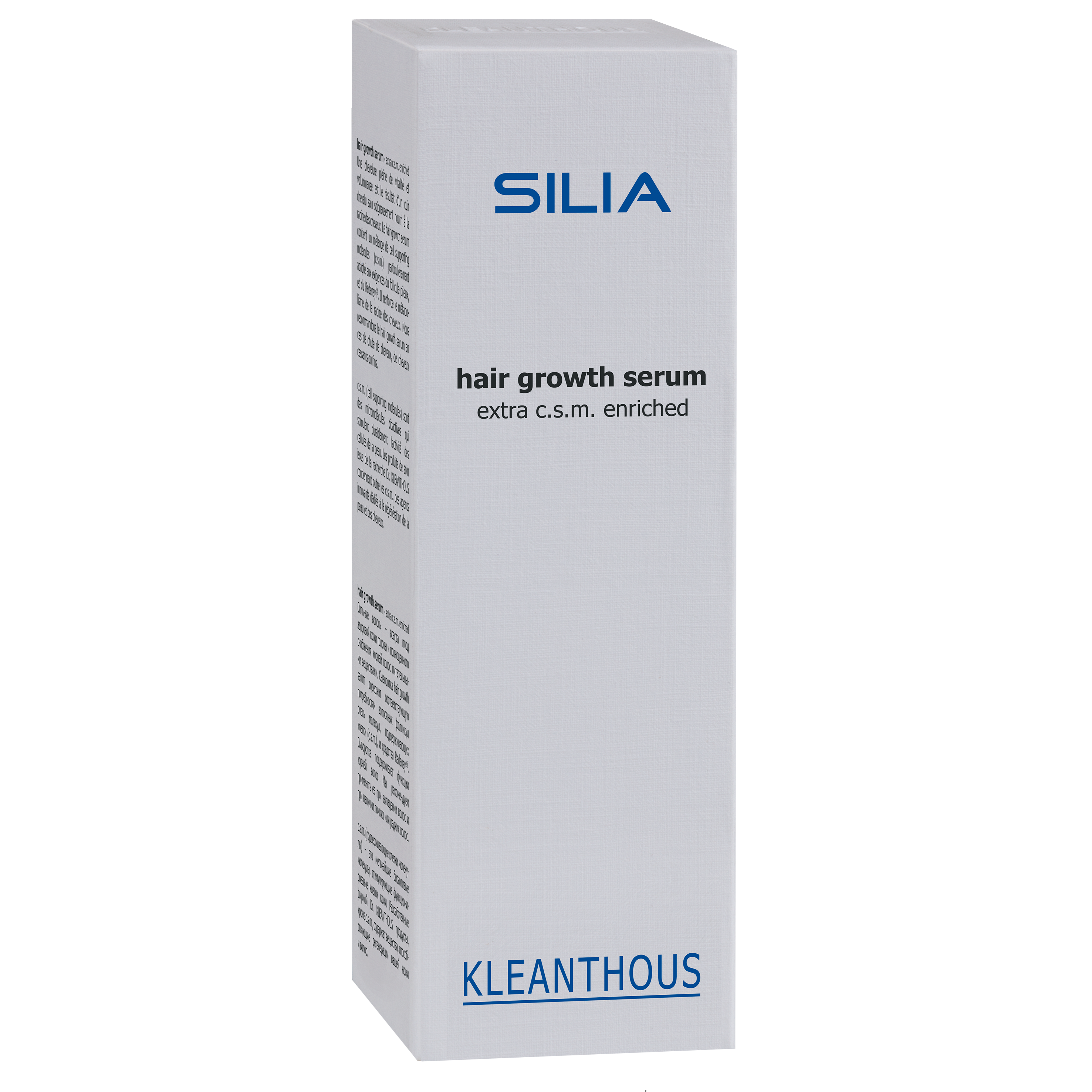 KLEANTHOUS SILIA hair growth serum – Haarserum bei Haarausfall, 125ml, Umkarton