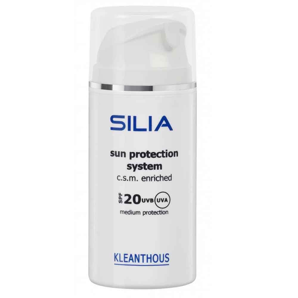 KLEANTHOUS SILIA sun protection system SPF20 – Leichter Sonnenschutz, 100ml