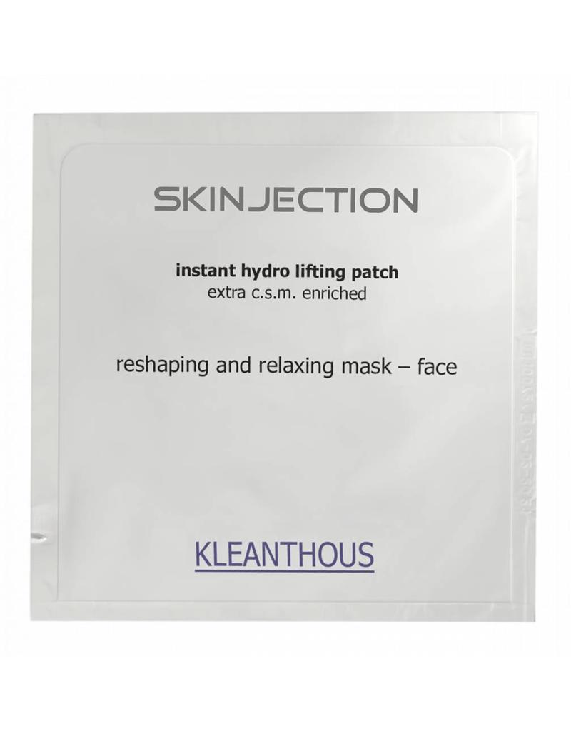 KLEANTHOUS Skinjection instant hydro lifting patch face – Anti-Aging Sheet-Maske, 17ml, Sachet