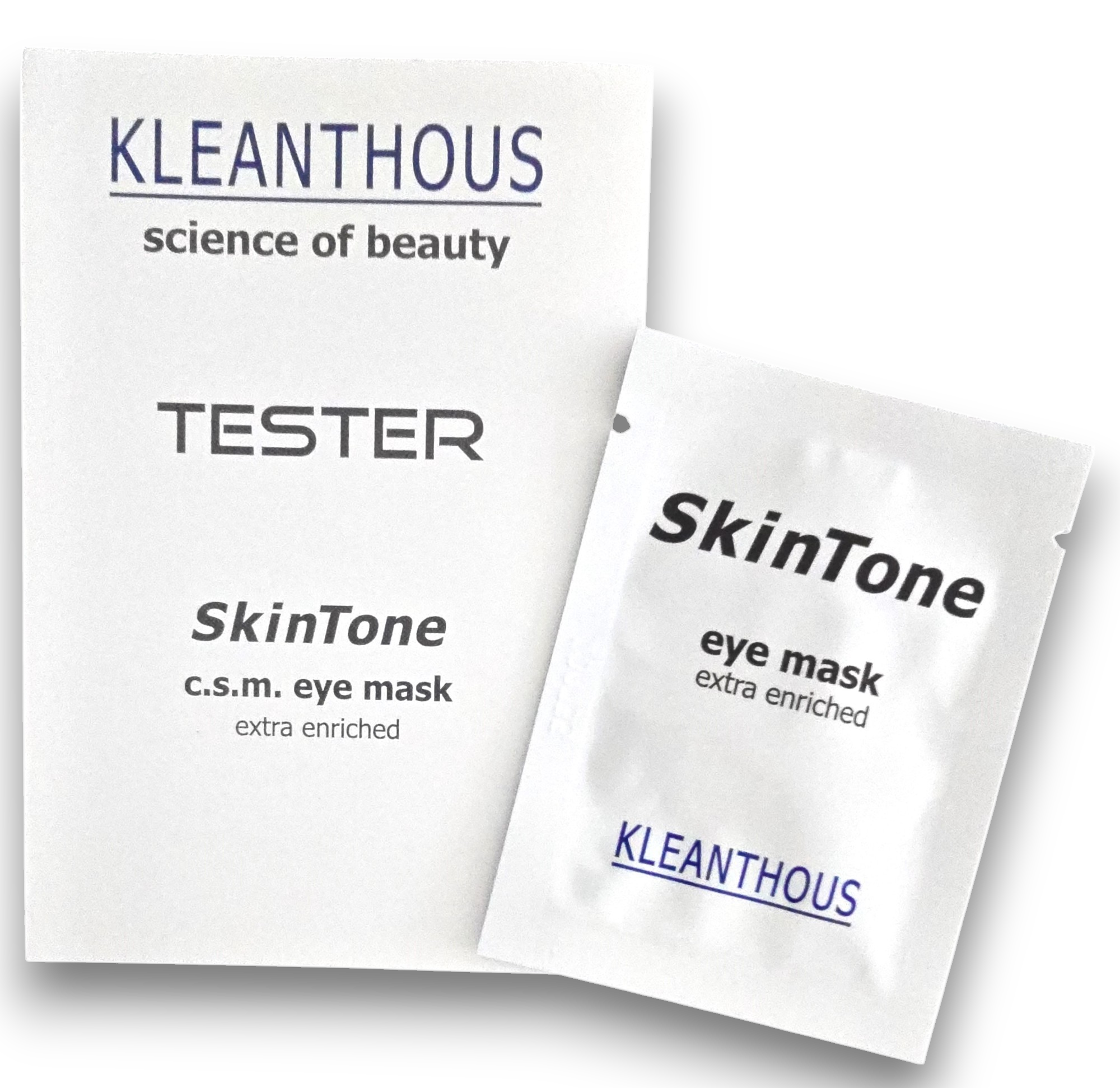 KLEANTHOUS SkinTone c.s.m. eye mask – Anti-Aging Augenpflege, 1,5ml, Sachet