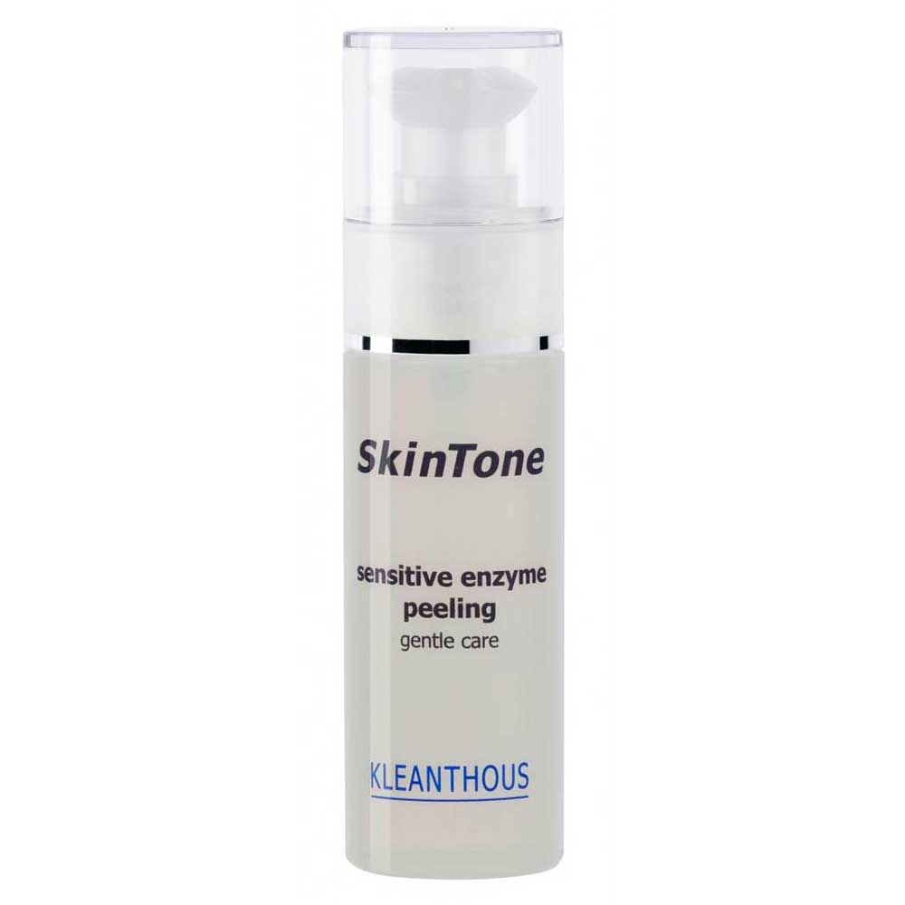 KLEANTHOUS SkinTone sensitive enzyme peeling – Sonnenschutzcreme, 50ml, Pumpspender