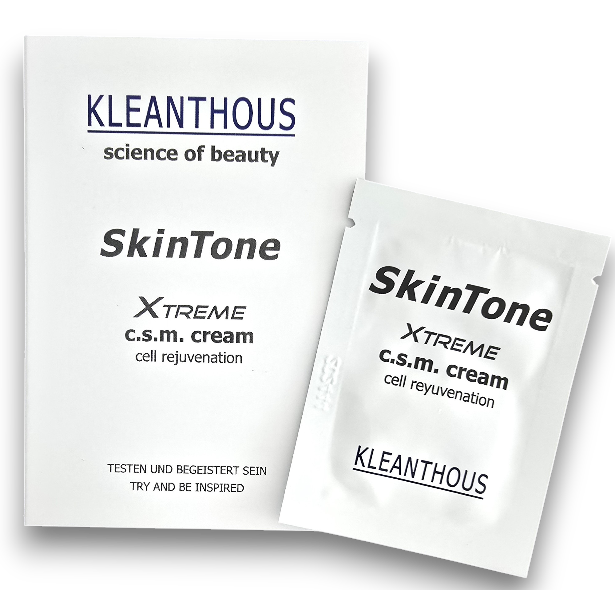 KLEANTHOUS SkinTone Xtreme c.s.m. cream – Anti-Aging Pflege, 1,5ml, Sachet