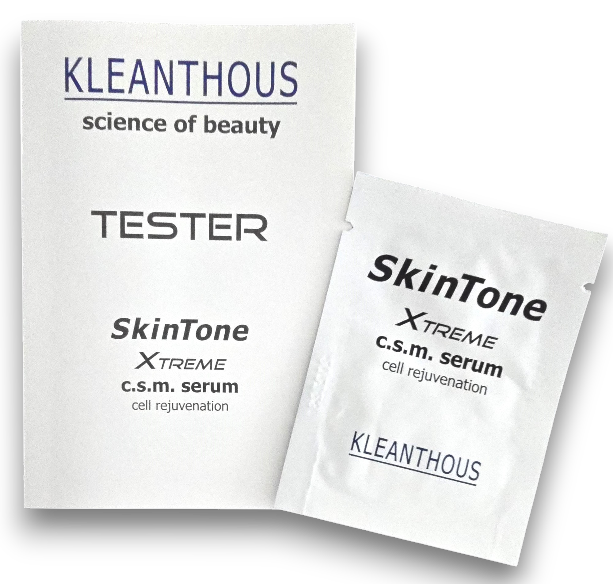KLEANTHOUS SkinTone Xtreme c.s.m. serum – Anti-Aging Serum, 1,5ml, Sachet