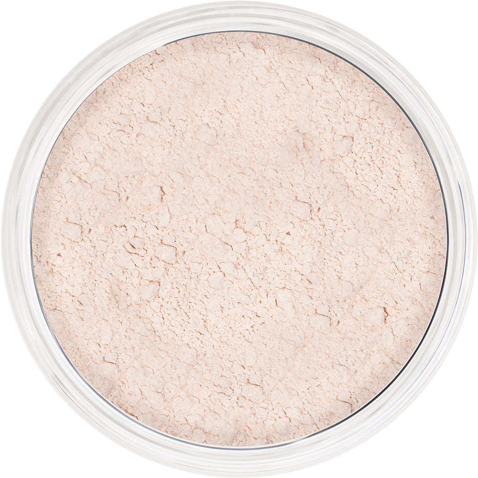 KRYOLAN Anti-Shine Powder light – Transparentes Puder für mattes Finish, 25g, Dose offen