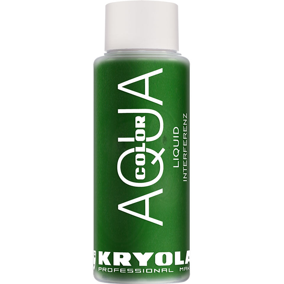 KRYOLAN Aquacolor Liquid Interferenz 512G – flüssiges Perlglanz-Make-up, 30ml, Flasche