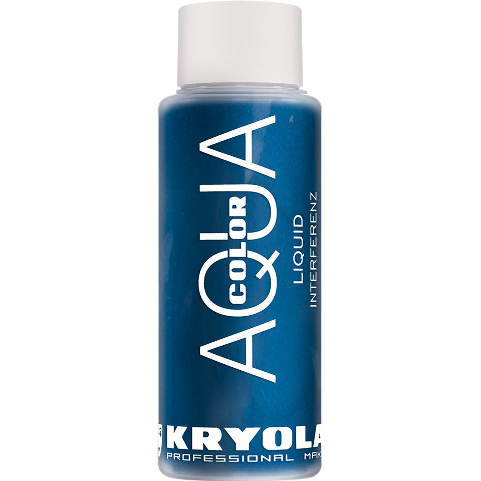 KRYOLAN Aquacolor Liquid Interferenz 838G – flüssiges Perlglanz-Make-up, 30ml, Flasche