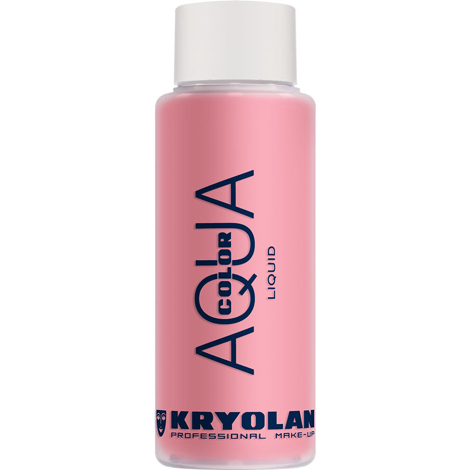 KRYOLAN Aquacolor Liquid pink – Farbintensive Fluidfarbe, 30ml, Flasche