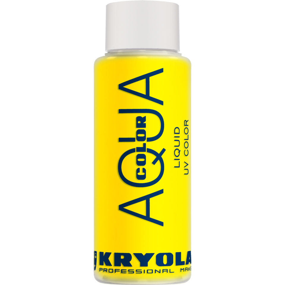 KRYOLAN Aquacolor Liquid UV Color yellow – Flüssige UV-Farbe, 30ml