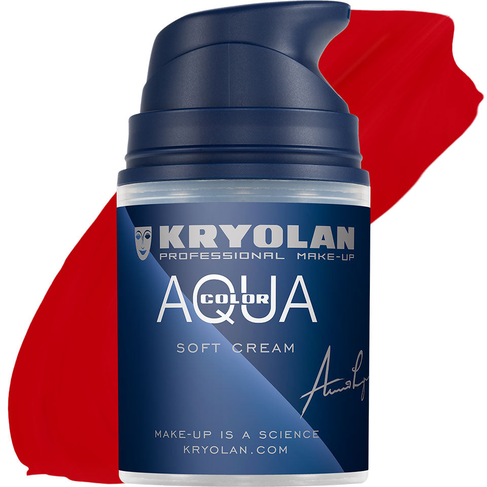 KRYOLAN Aquacolor Soft Cream 079 – Liquid Face & Bodypaint, 50ml, Pumpspender