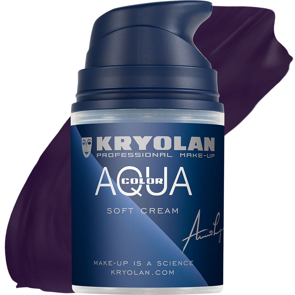 KRYOLAN Aquacolor Soft Cream 099 – Liquid Face & Bodypaint, 50ml, Pumpspender