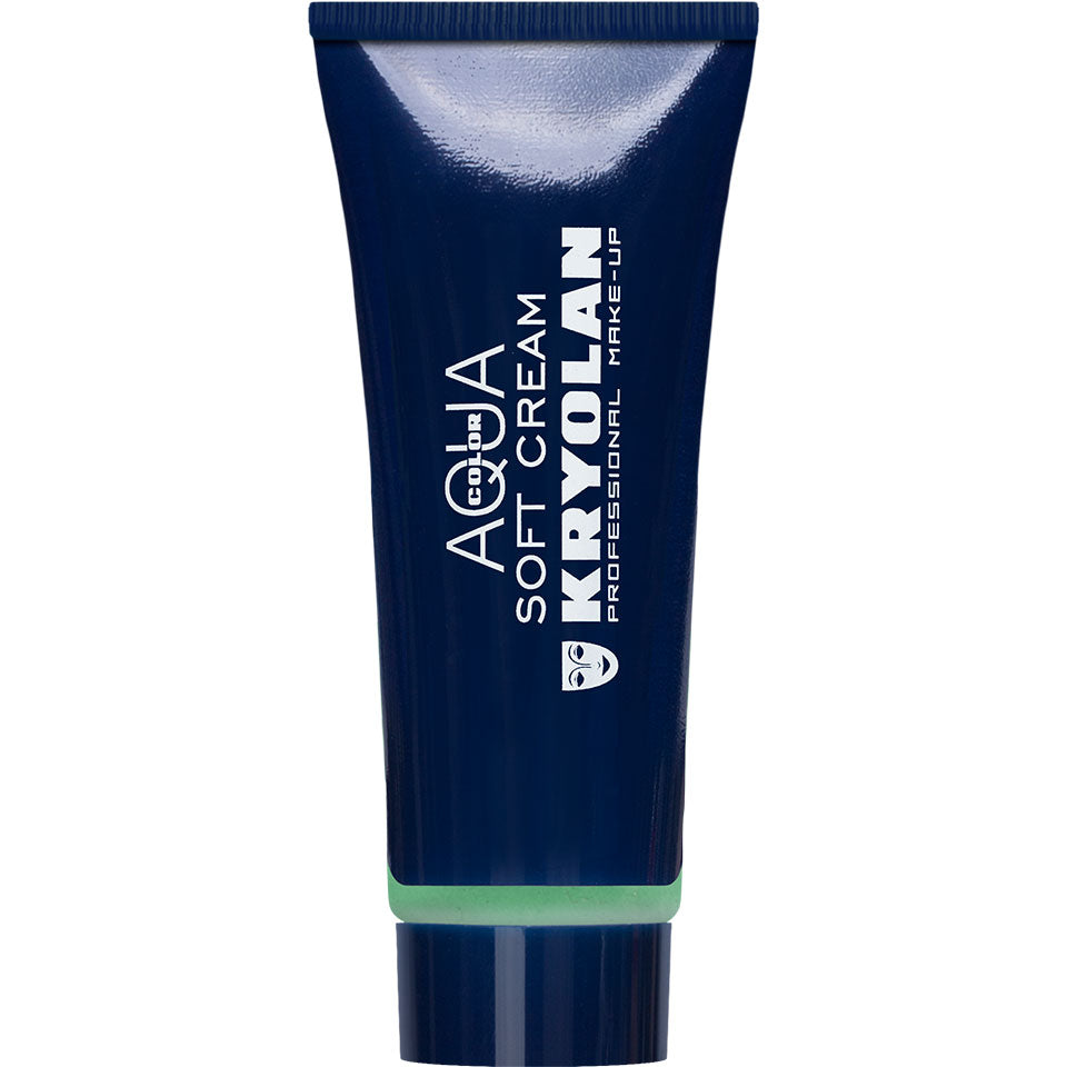 KRYOLAN Aquacolor Soft Cream green 42 – Liquid Face & Bodypaint, 25ml, Tube