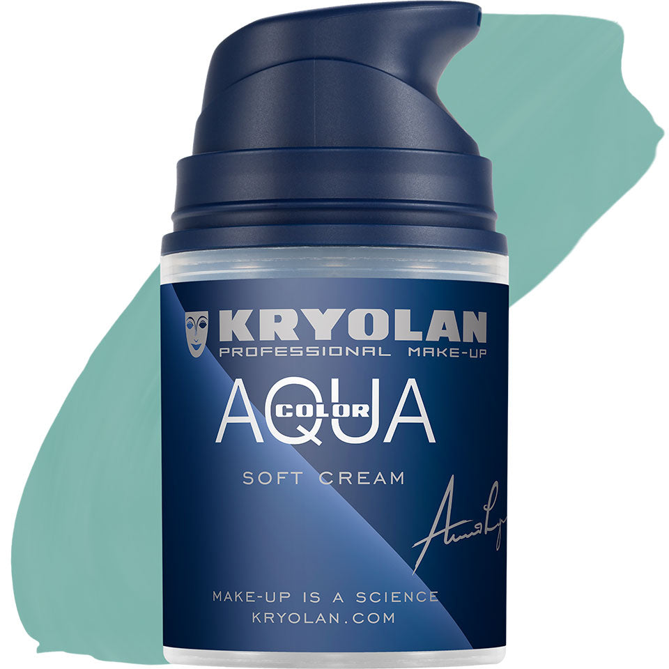 KRYOLAN Aquacolor Soft Cream TK 2 – Liquid Face & Bodypaint, 50ml, Pumpspender