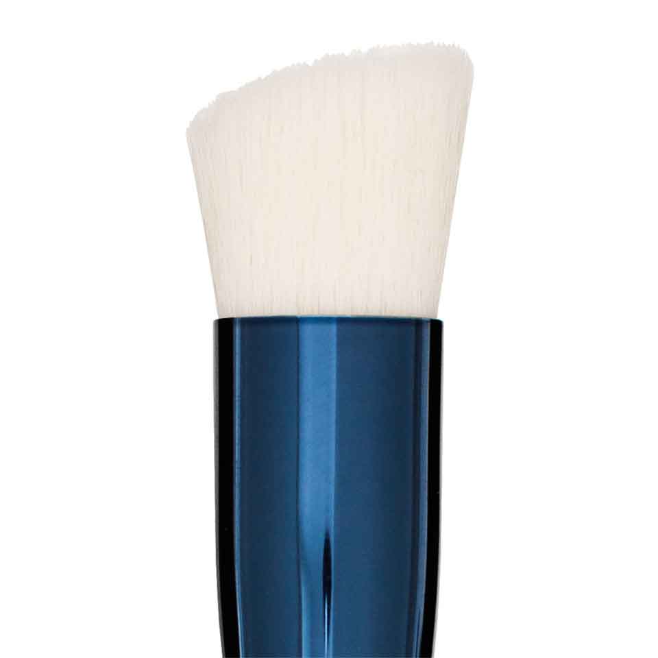 KRYOLAN Blue Master Domed Skin Perfecter Brush Small, 1stk, Detailansicht Pinselkopf