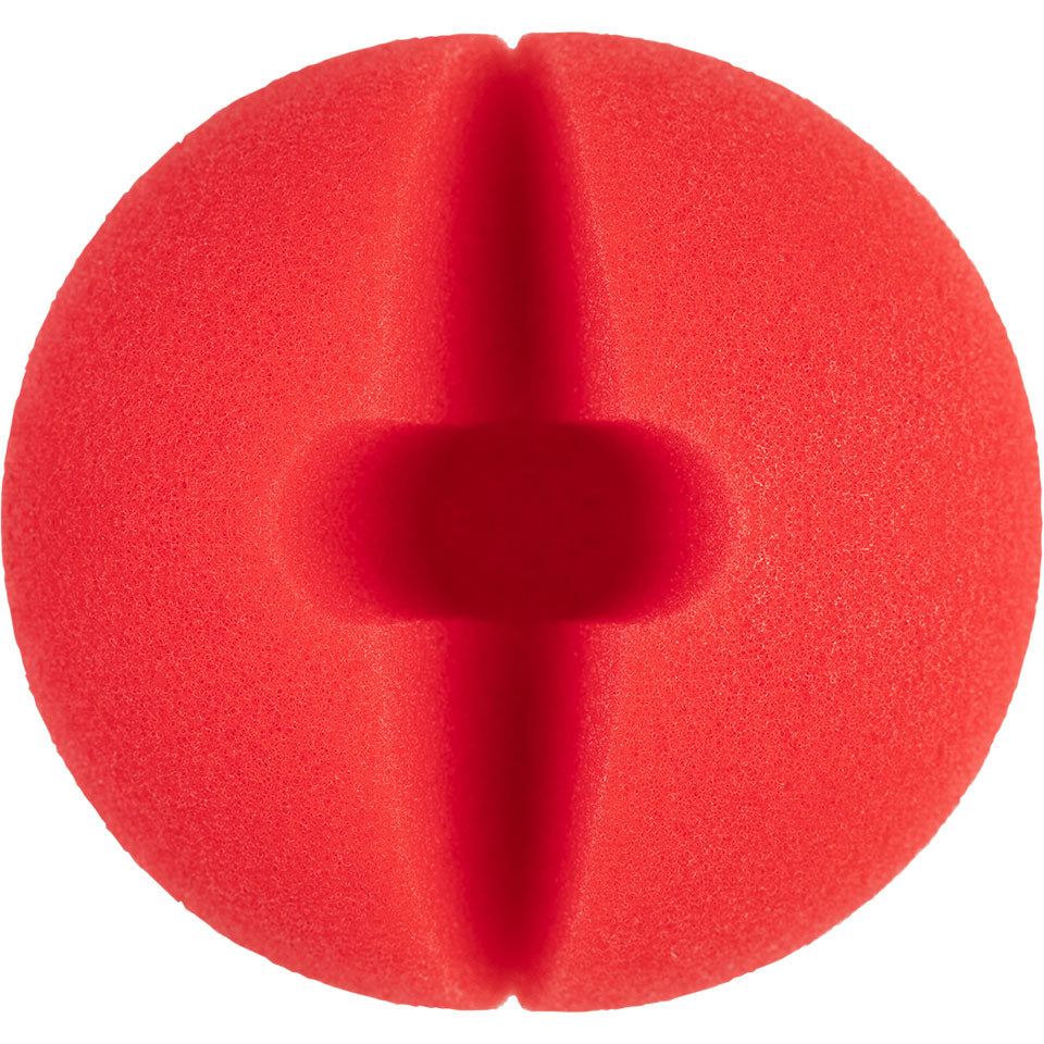 KRYOLAN Clownnase Schaumstoff , 4stück, Einzelnase Rückseite
