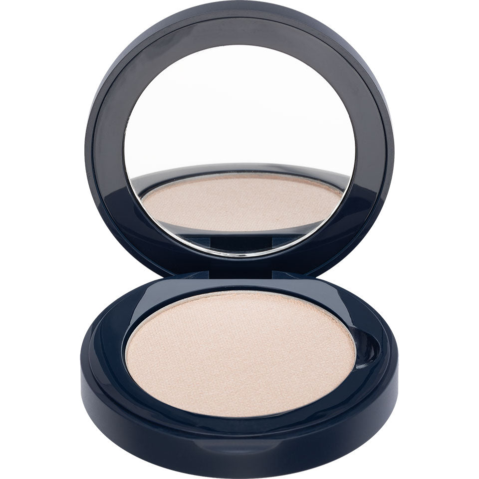 KRYOLAN Dual Finish – gepresste Puderfoundation, 10g, Spiegeldose offen
