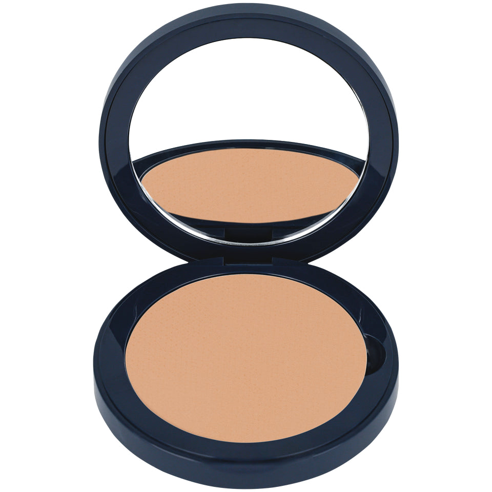 KRYOLAN Dual Finish 2W – Wet & Dry Puderfoundation, 10g, Spiegeldose offen