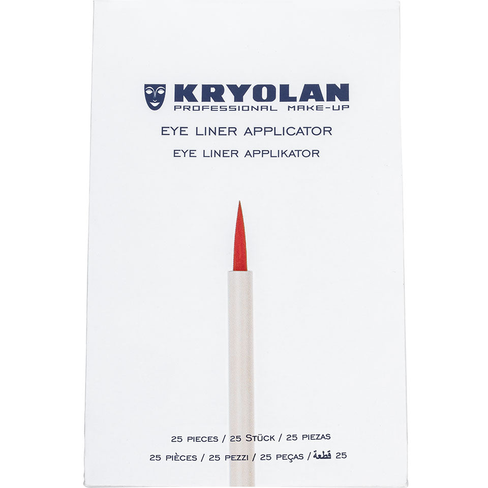 KRYOLAN Eye Liner Applikator, 25stk, Verpackung Vorderseite