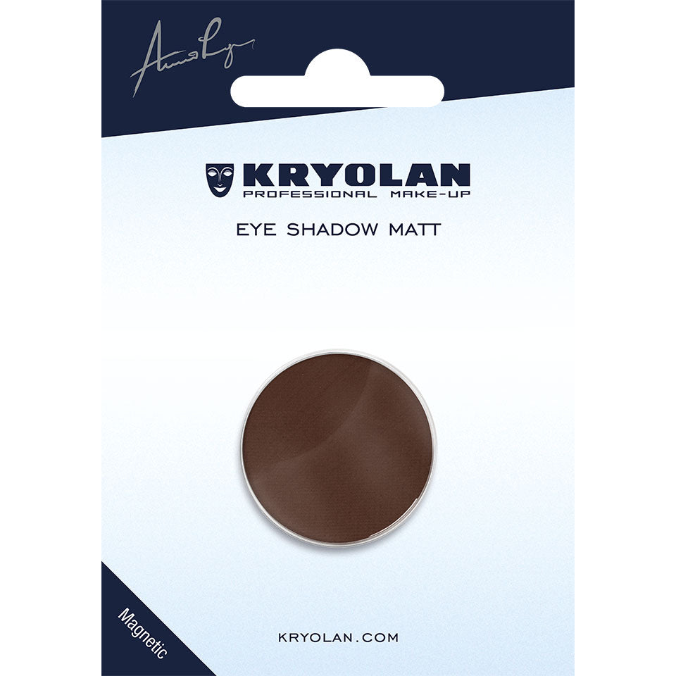 KRYOLAN Eye Shadow Matt Nachfüller espresso – ⌀ 27mm, magnetisch, 1.5g