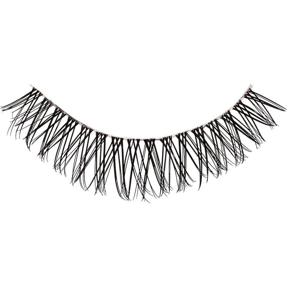KRYOLAN Fine Fluffy Definition Lash – Natürliche 3D Wimpern, 1paar, Wimperband einzeln