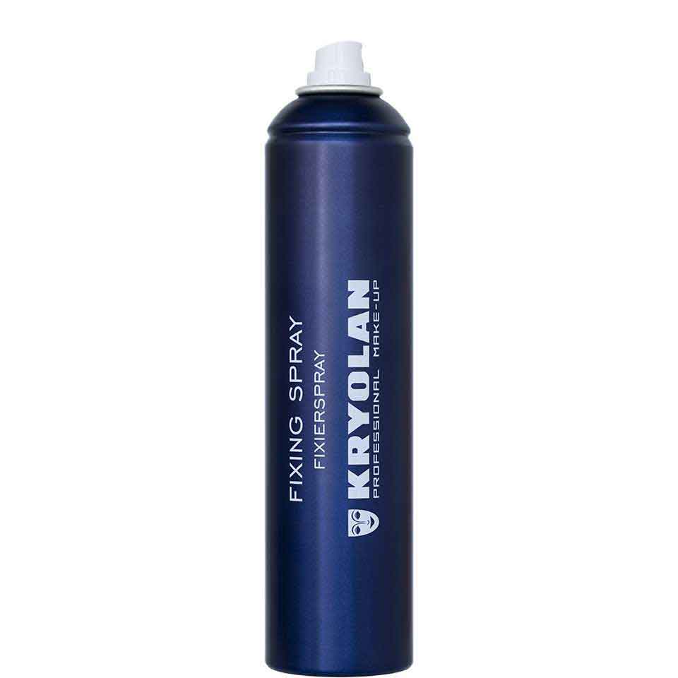 KRYOLAN Fixierspray – transparente Make-up Fixierung, 75ml, Sprühflasche offen