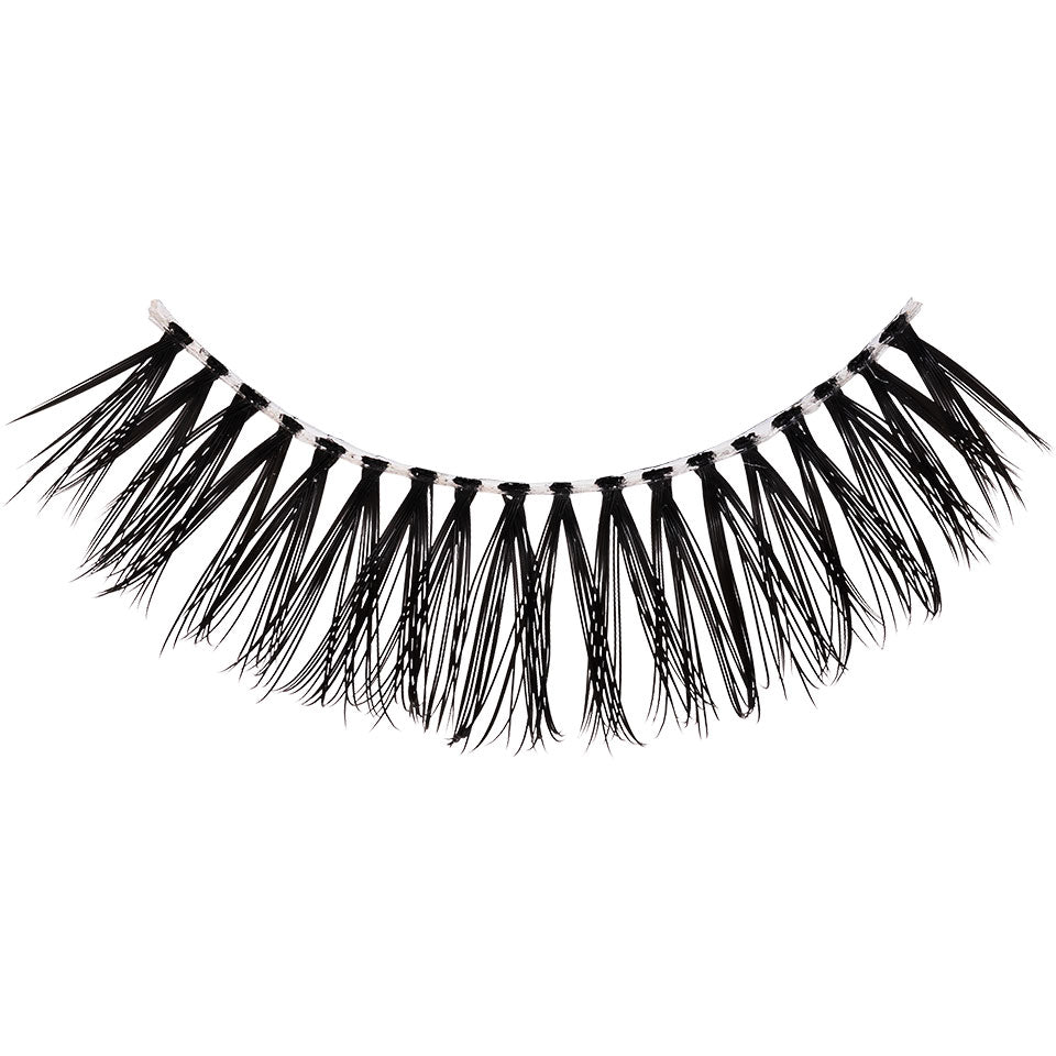 KRYOLAN Full Effect Lash – Volumen Wimpern mit transparentem Band, 1Paar, Wimpernband einzeln
