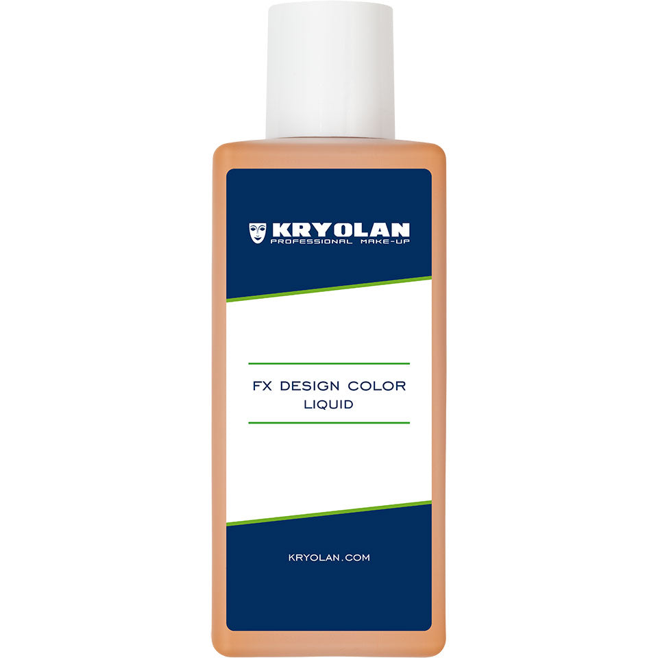 KRYOLAN FX Design Color Liquid dark olive – Profi SFX Flüssigfarbe, 200ml