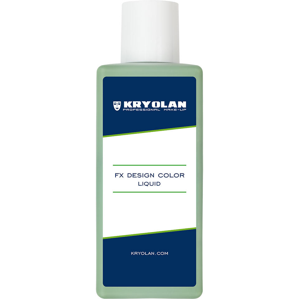 KRYOLAN FX Design Color Liquid jade – Profi SFX Flüssigfarbe, 200ml