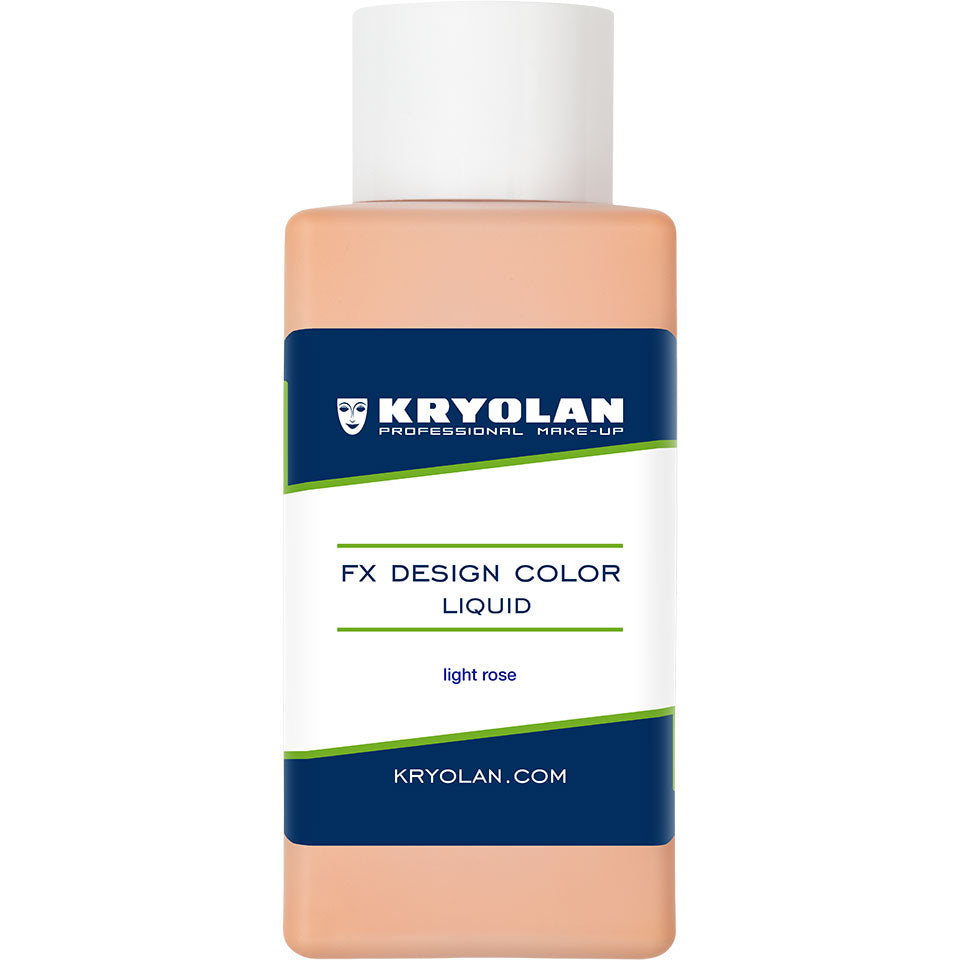 KRYOLAN FX Design Color Liquid light rose – Profi SFX Flüssigfarbe, 50ml