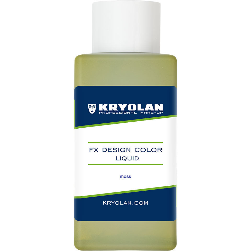 KRYOLAN FX Design Color Liquid moss – Profi SFX Flüssigfarbe, 50ml