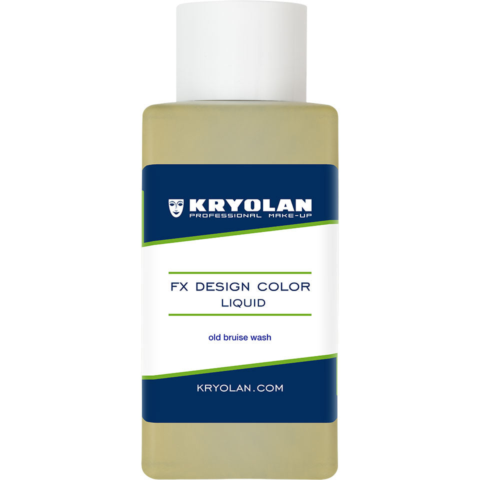 KRYOLAN FX Design Color Liquid old bruise wash – Profi SFX Flüssigfarbe, 50ml