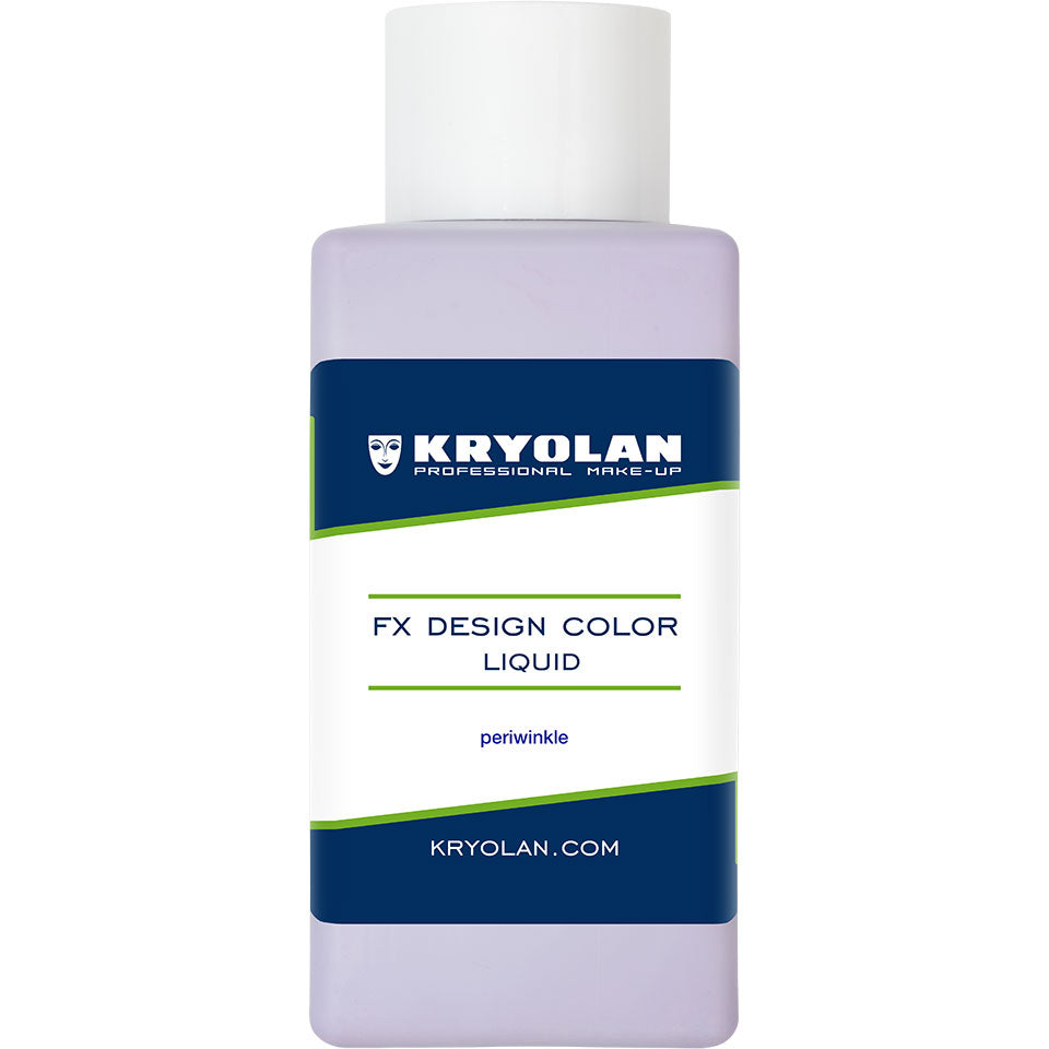 KRYOLAN FX Design Color Liquid periwinkle – Profi SFX Flüssigfarbe, 50ml