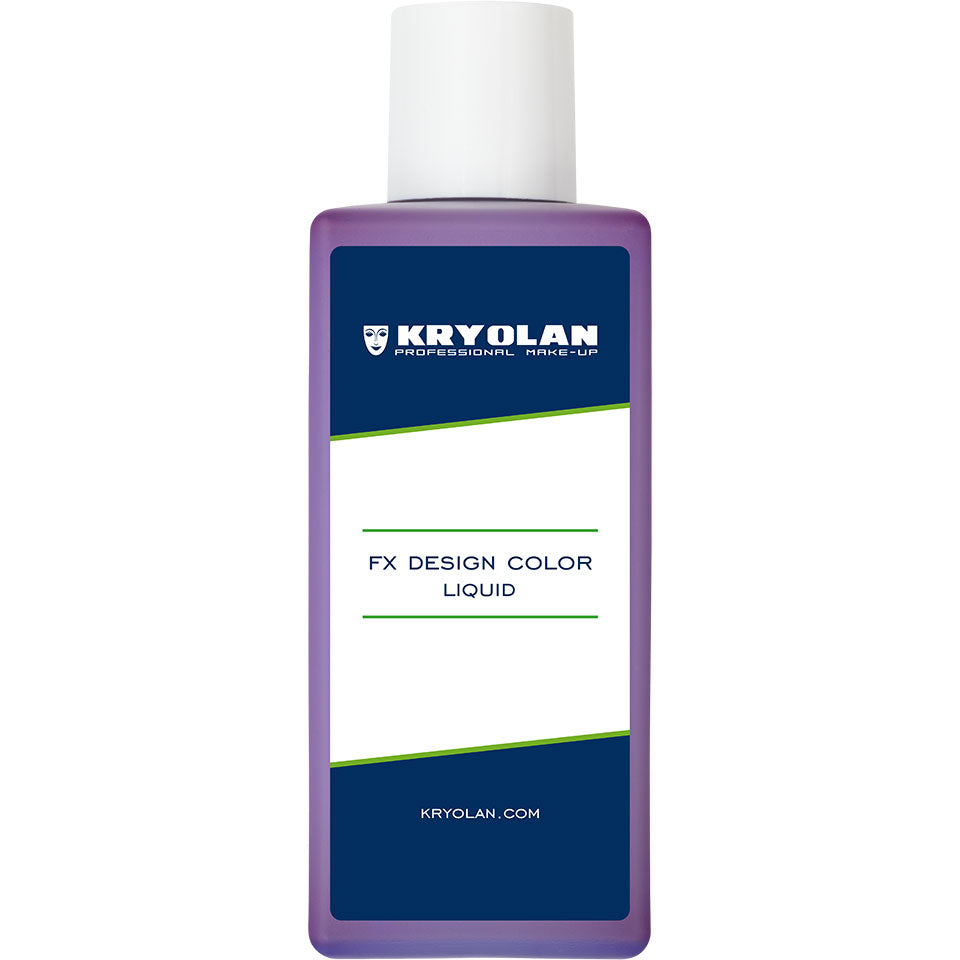 KRYOLAN FX Design Color Liquid violet – Profi SFX Flüssigfarbe, 200ml