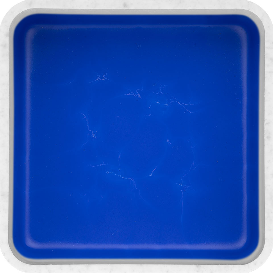 KRYOLAN FX Design Color Nachfüller quadratisch cornflower – hochpigmentierte, alkoholaktivierbare Farben, 3g