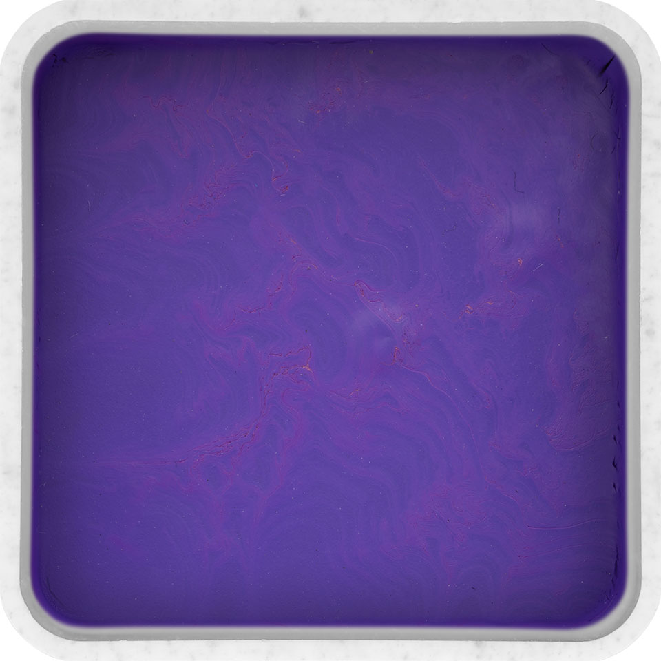 KRYOLAN FX Design Color Nachfüller quadratisch violet – hochpigmentierte, alkoholaktivierbare Farben, 3g