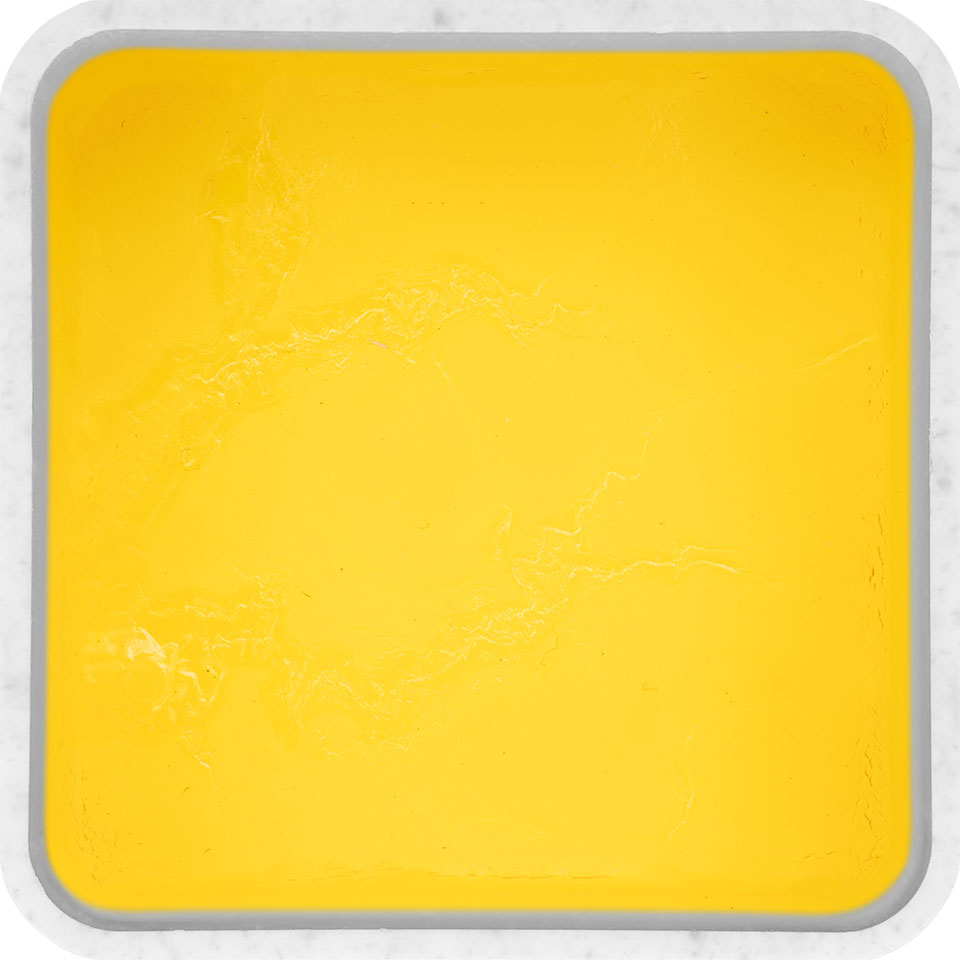 KRYOLAN FX Design Color Nachfüller quadratisch yellow wash – hochpigmentierte, alkoholaktivierbare Farben, 3g