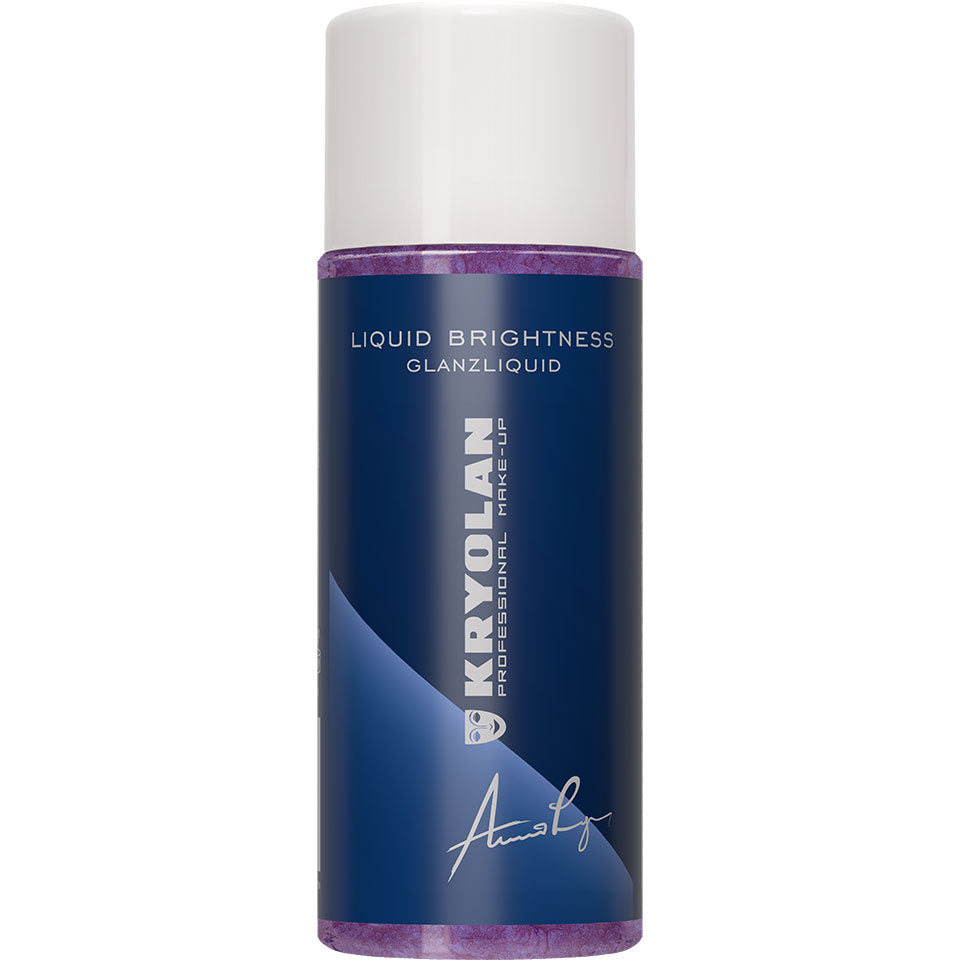 KRYOLAN Glanzliquid magenta – Flüssige Körperfarbe mit Glanz, 100ml, Flasche