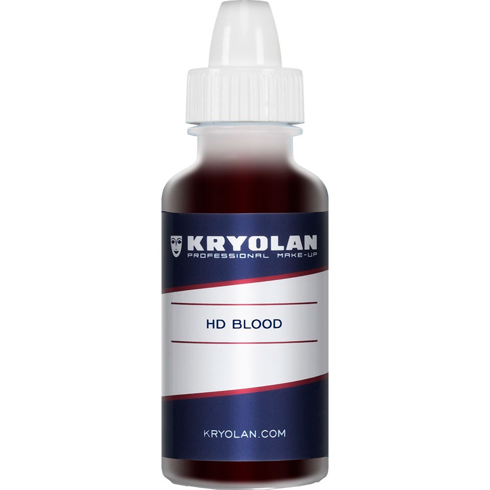 KRYOLAN HD Blood – realistisches Kunstblut , 15ml, Farbe dark