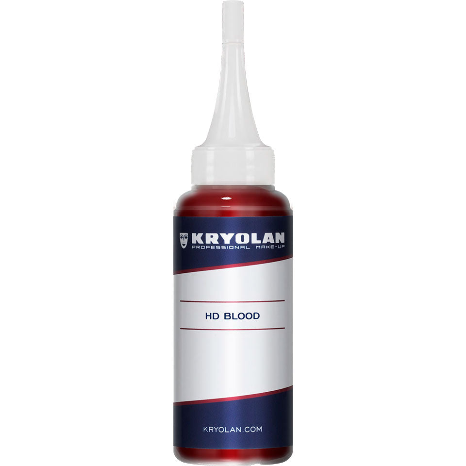KRYOLAN HD Blood light – Kunstblut für hochauflösende Kameras, 75ml, Farbbeispiel