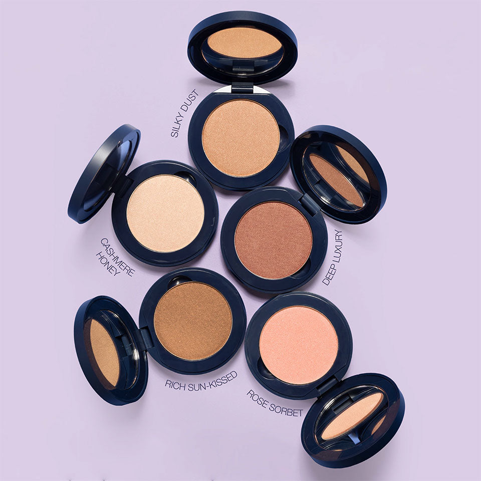 KRYOLAN High Glow – Highlighter-Puder, 4g, Siegeldosen offen alle Farben